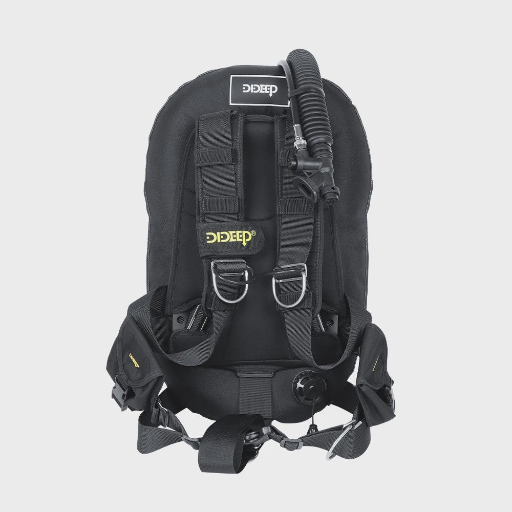 DIDEEP Professionele Duik BCD - Drijvingscontroleapparaat met Donut Design en Hoge-sterkte Nylon