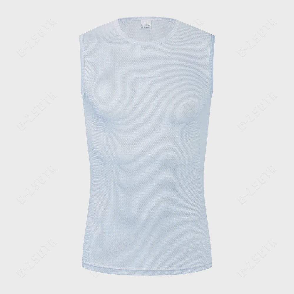 Heren Wielren Base Layer - Sneldrogend en Reflecterend Sportonderhemd
