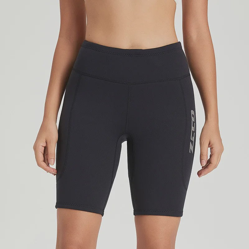 2mm Neopreen Shorty - Watersportbroek voor Dames en Heren | Duiken, Surfen, Zwemmen