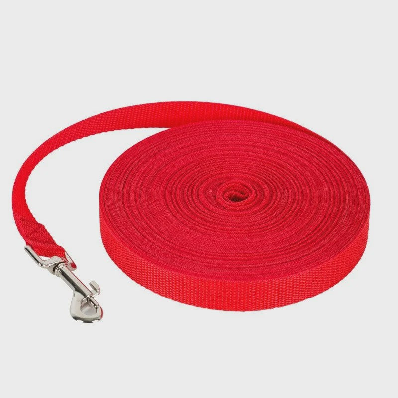 Lange Hondentrainingslijn Nylon - 1.2M tot 30M - Duurzaam & Veilig