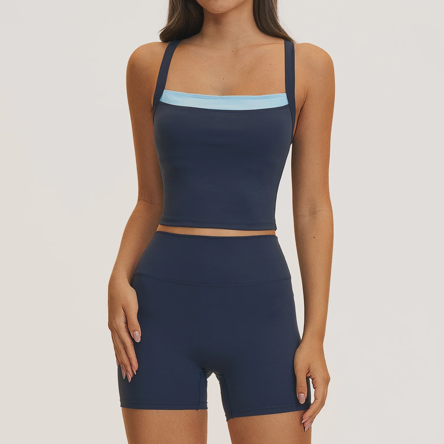 Dames Yogaset: Seamless Sport BH & Hoge Taille Legging