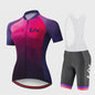 LIV Dames Fietsset Zomer - Korte Mouwen Jersey & Bibshort - Sneldrogend