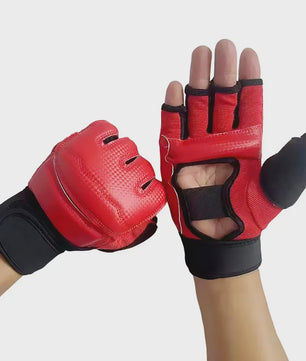 Half Finger Bokshandschoenen PU Leer - MMA, Kickboksen, Karate, Muay Thai Training