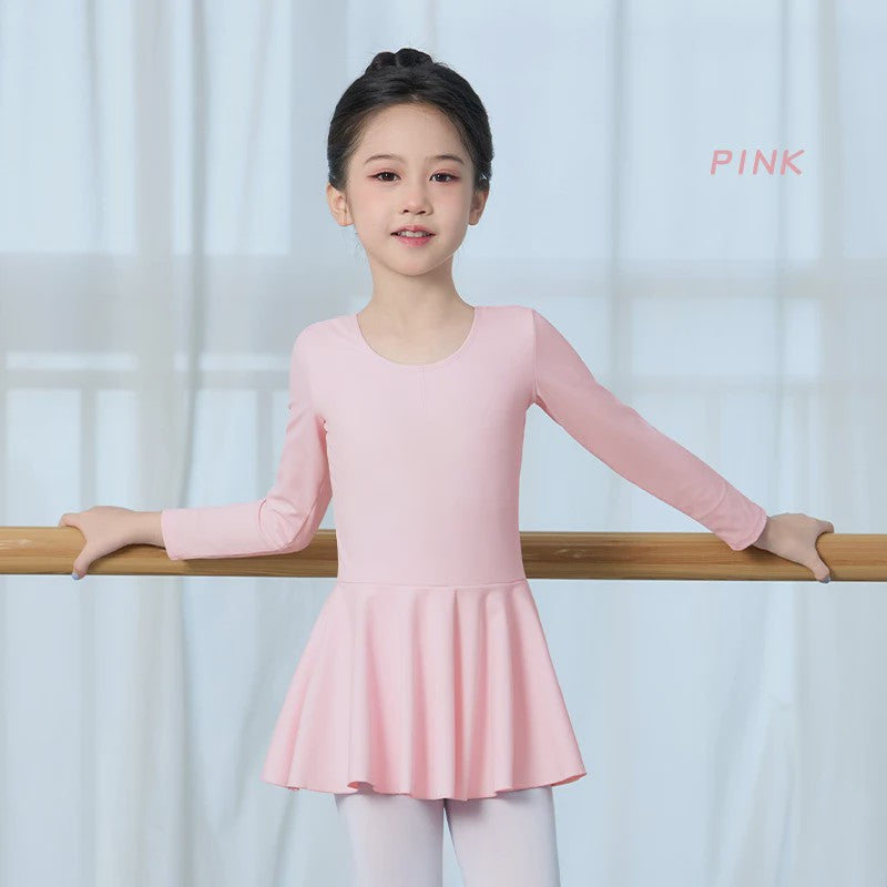 Schattige Ballet Leotard Jurk met Tutu voor Meisjes - Kortmouw Danskleding