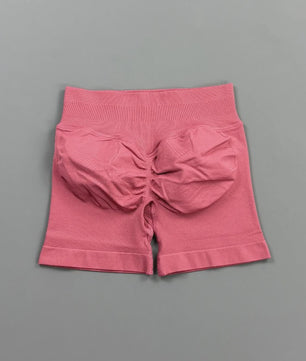 HISTELLO Seamless Biker Shorts Dames - Low Waist Scrunch Butt voor Fitness & Yoga