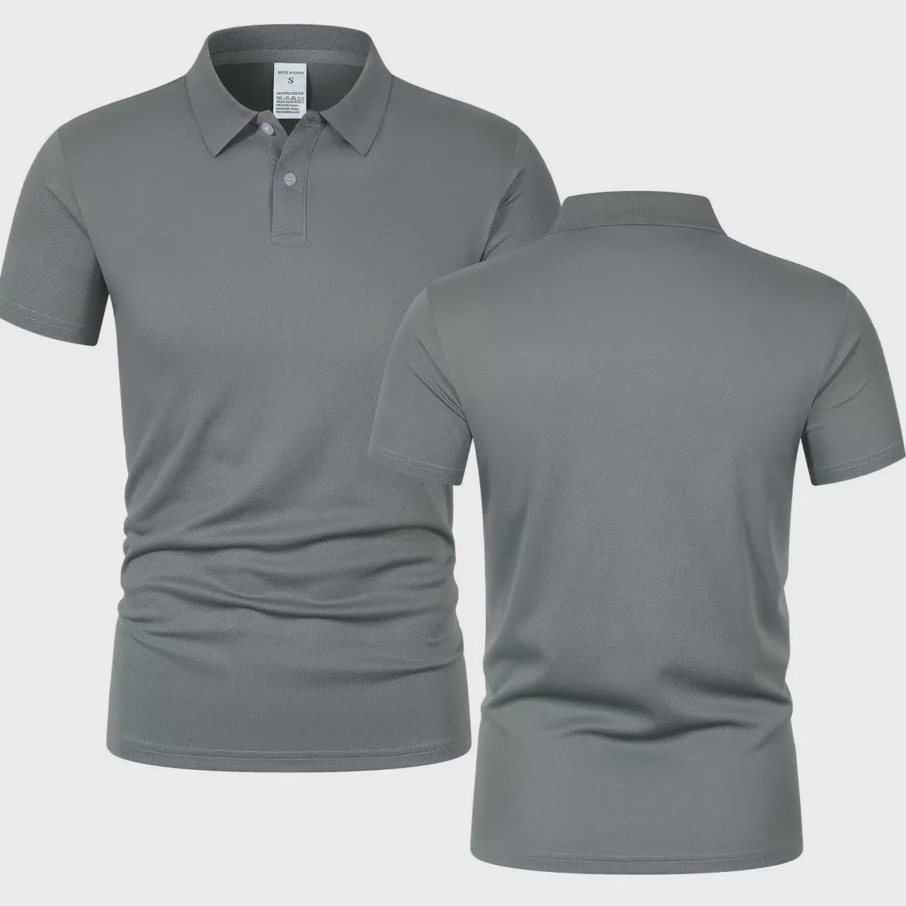 Heren Poloshirt Ultra-Licht Ademend Sneldrogend - Perfect voor Sport & Fitness