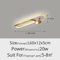 Moderne LED Plafondlamp met Spotlight - Zwart, Wit of Goud - Sfeervolle Verlichting voor Slaapkamer & Studiekamer