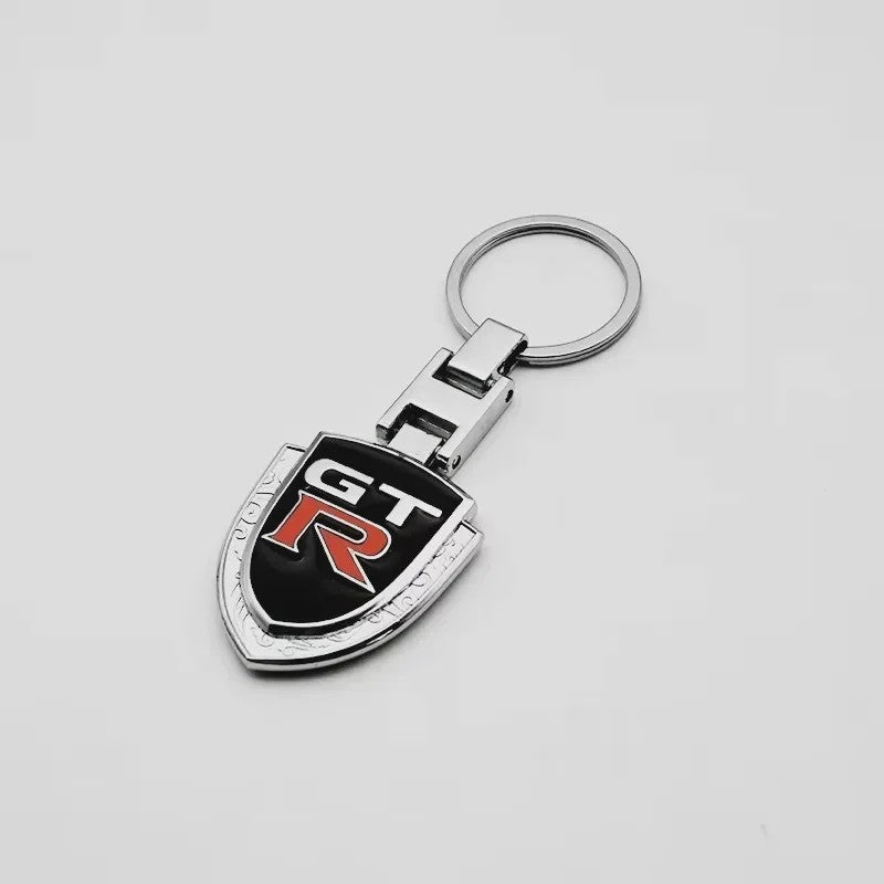 Exclusieve Metalen Autosleutelhanger met Nissan of BMW Logo - Stijlvolle Sleutelhanger Accessoire
