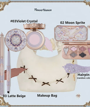 Flower Knows Luxe Make-up Cadeaubox: Foundation, Blush, Lip Cream & Tas