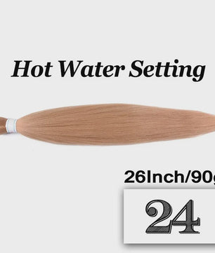 Pre-stretched Braiding Hair 26 Inch - Synthetische Haarverlengingen voor Crochet Braids in Kleuren