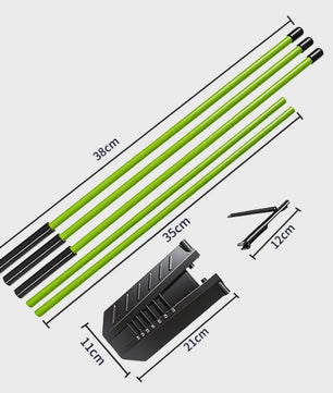 Golf Swing Plane Corrector: Verbeter uw slag met Alignment Stick Trainer