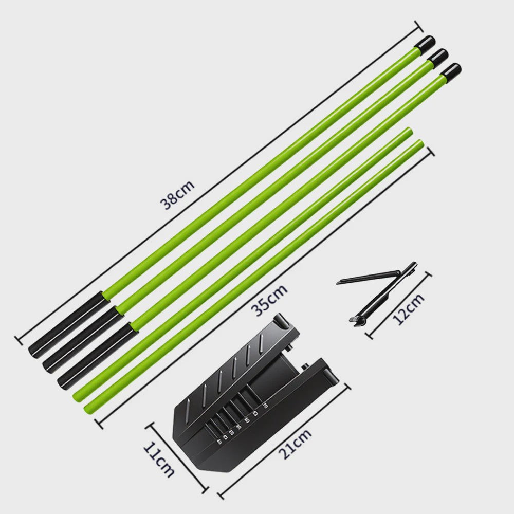 Golf Swing Plane Corrector: Verbeter uw slag met Alignment Stick Trainer