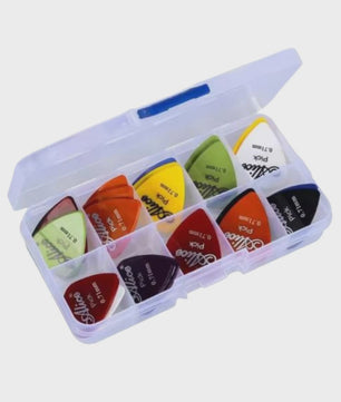 Alice Gitaar Plectrum Set - Diverse Diktes (0.58mm t/m 1.50mm) - 12/24/50/100 Stuks