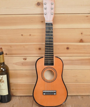 21-Inch Kinderklassieke Gitaar - Massief Hout, Hoge Klankkwaliteit, Kleurrijk Instrument Speelgoed