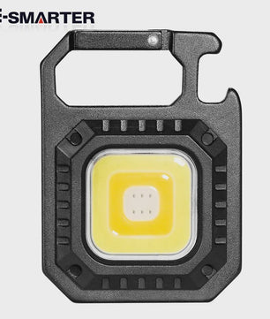 Compacte Multifunctionele LED Sleutelhanger Zaklamp met Flesopener - Draagbaar & Krachtig