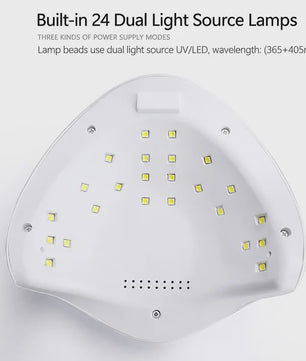 Professionele UV/LED Nageldroger Lamp met LCD Display en Smart Sensor - Snel Drogen van Gel Polish