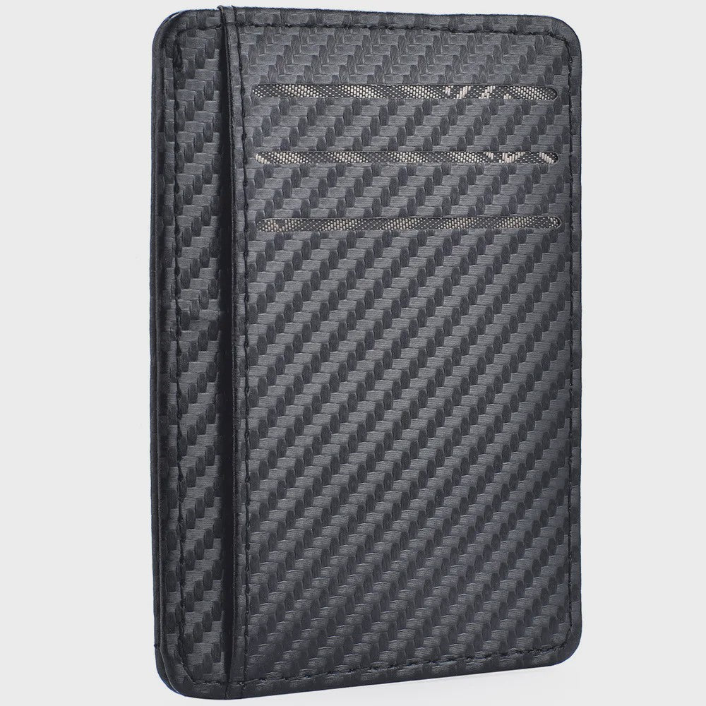 Slanke Minimalistische Portemonnee voor Heren - Creditcardhouder & Kaarthouder