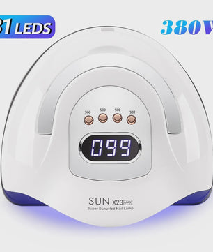380W UV LED Nagel Lamp - 84 LEDs, Snellrogend & Automatische Sensor