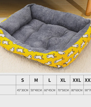Warm Winter Huisdier Bed - Comfortabel Hondenkussen & Kattenmand voor Puppy's en Grotere Honden
