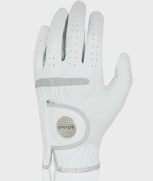 Heren Golfhandschoen met Magnetische Marker - Ademend Microvezel