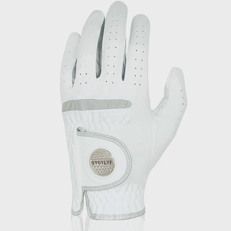 Heren Golfhandschoen met Magnetische Marker - Ademend Microvezel