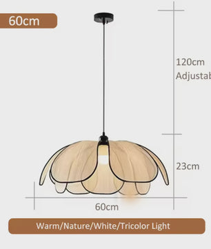Moderne Petal Hanglamp - In Hoogte Verstelbaar - Sfeervolle Verlichting voor Woonkamer, Eetkamer & Keuken