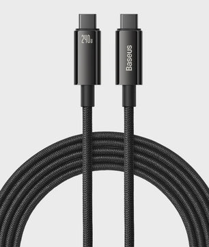 Baseus 240W PD 3.1 USB-C Kabel - Snel Opladen voor MacBook, Samsung, Xiaomi, iPad