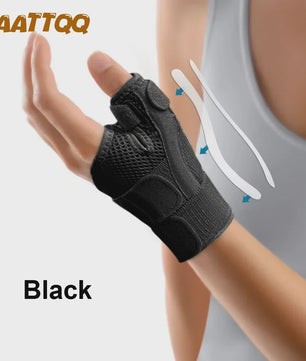 Flexibele Pols- en Duimbrace met Spalk - Ademend, voor Artritis, Tendinitis, Linker- of Rechterhand