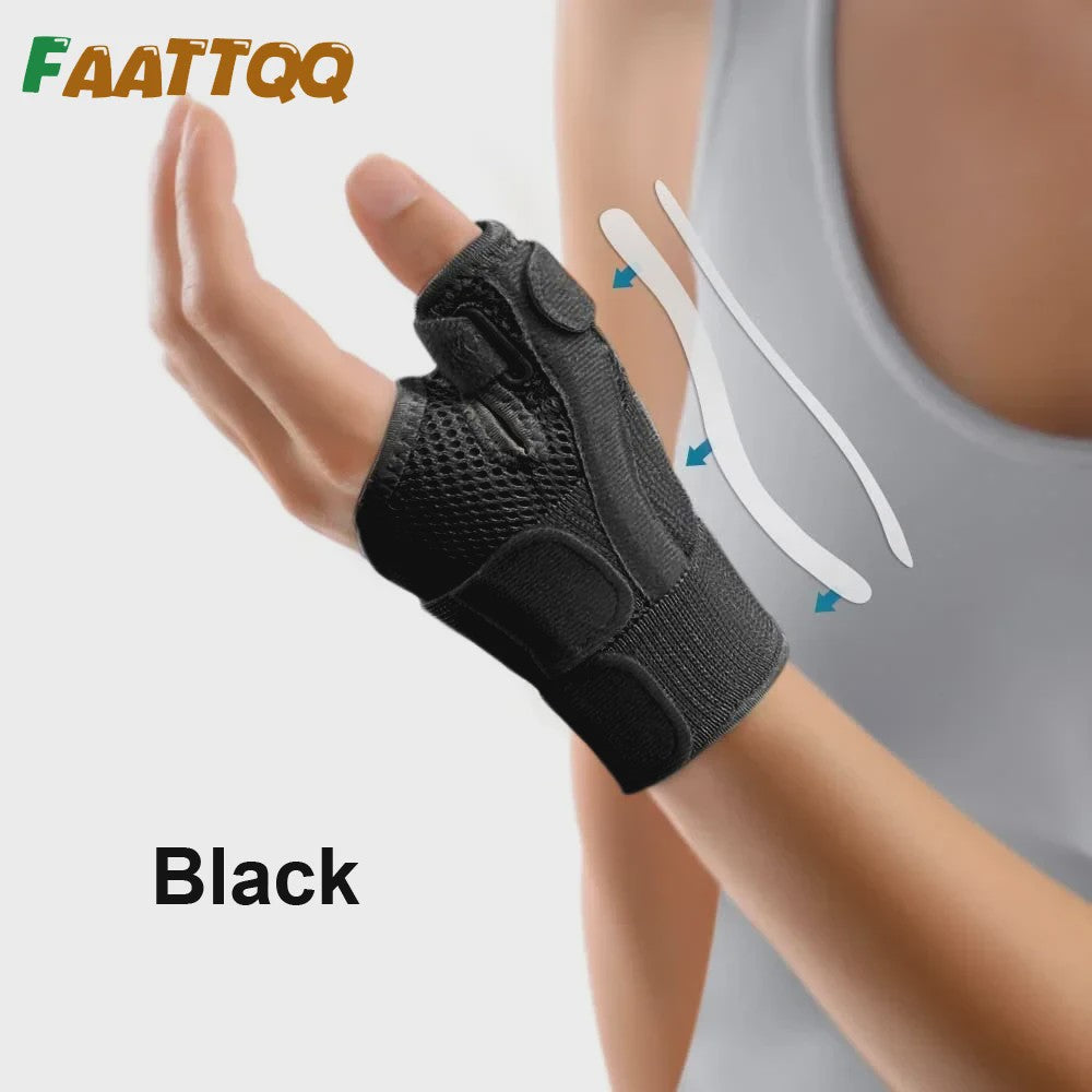 Flexibele Pols- en Duimbrace met Spalk - Ademend, voor Artritis, Tendinitis, Linker- of Rechterhand
