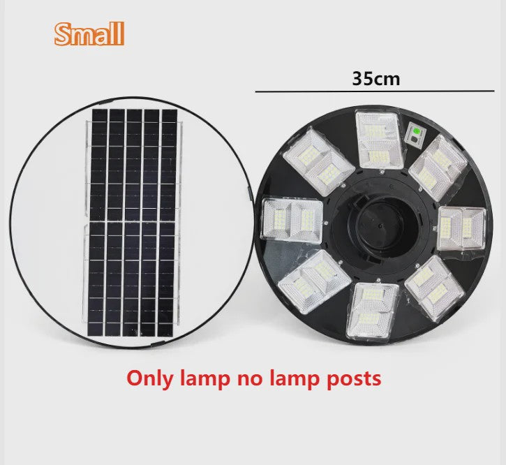 UFO Solar Buitenlamp met Bewegingssensor - Automatisch Aan/Uit