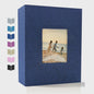 Linnen Fotoalbum voor 600 Foto's 4x6 inch met Venster & Horizontale/Verticale Insteekvakken