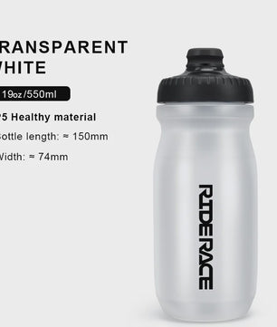 RIDERACE Sportfles 550ML/650ML - Lichtgewicht Fietsbidon voor Hardlopen & Outdoor