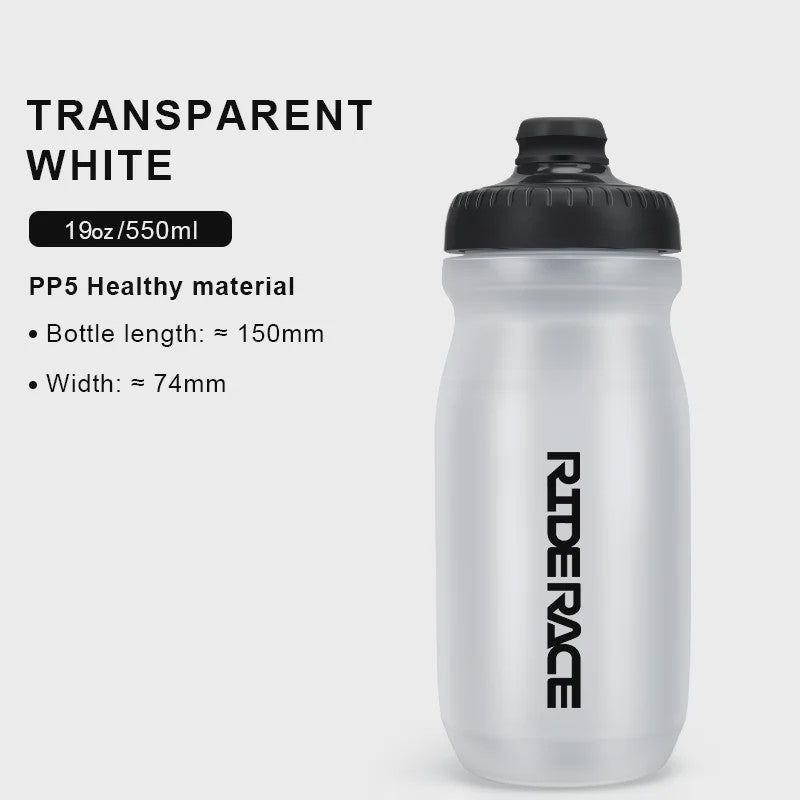 RIDERACE Sportfles 550ML/650ML - Lichtgewicht Fietsbidon voor Hardlopen & Outdoor