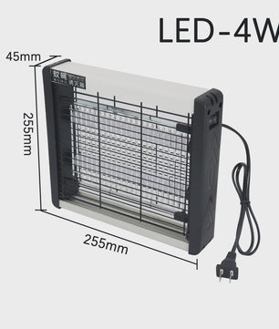 UV Muggenlamp - Oplaadbare Elektrische Insectendoder, Stiller dan 30dB, Binnen & Buiten