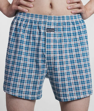 Herens Boxer Shorts van Puur Katoen - Comfortabel & Ruim - Geruit & Effen - Plus Size M-3XL