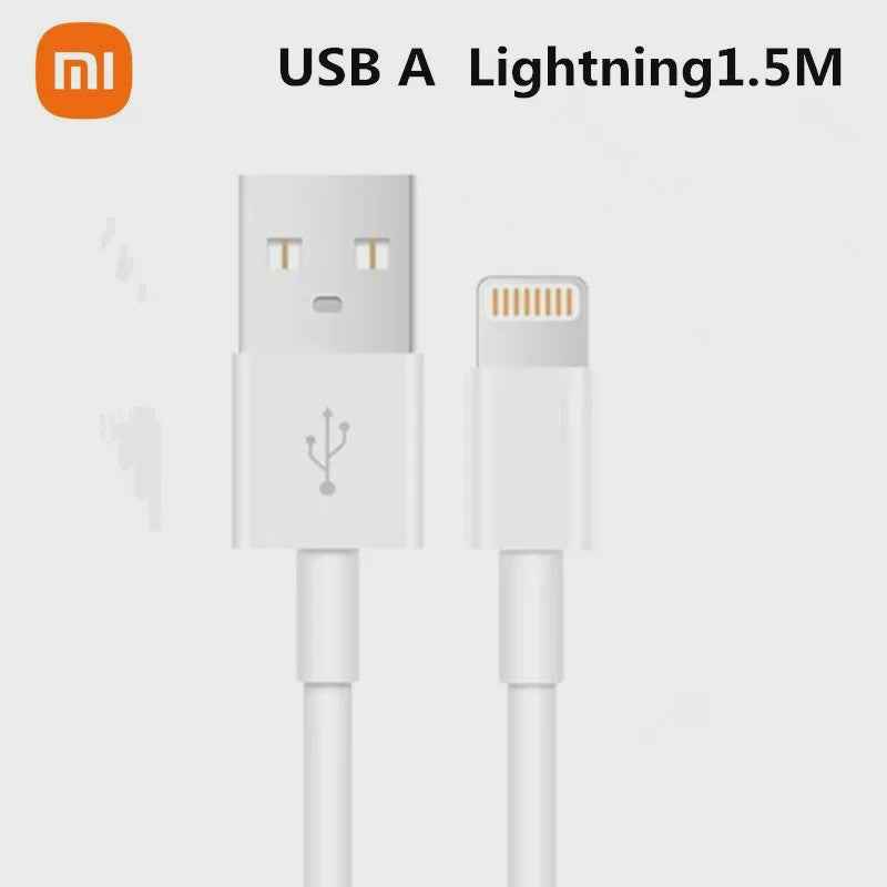 Snellaad USB naar Lightning Kabel voor iPhone | 1m & 2m | MFi Certificering
