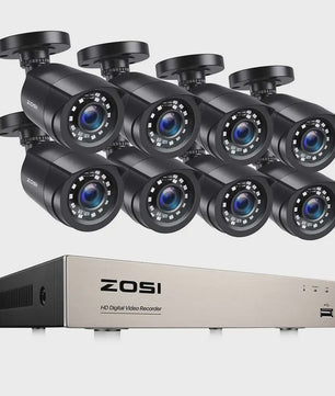 ZOSI 3K Lite Beveiligingscamera Systeem met AI Detectie & 8-Kanaals DVR