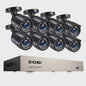 ZOSI 3K Lite Beveiligingscamera Systeem met AI Detectie & 8-Kanaals DVR
