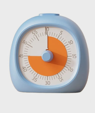 Visuele Timer 60 Minuten - Stille Tijdmanagement Hulp voor Kinderen & Keuken
