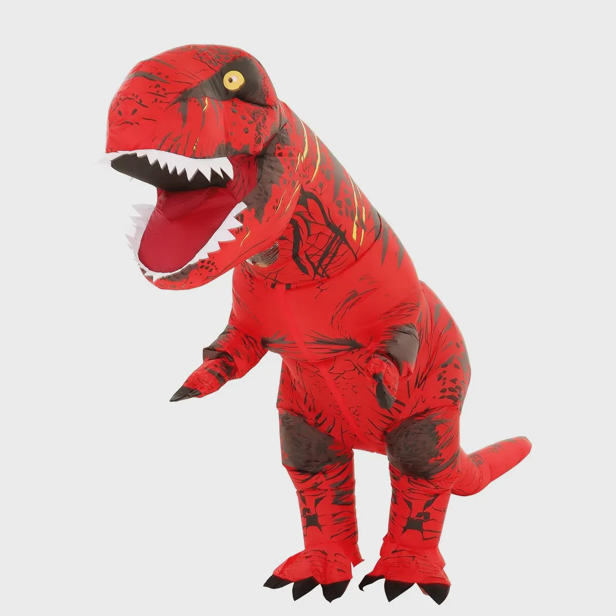 Opblaasbaar T-Rex Dinosaurus Kostuum voor Volwassenen - Halloween, Feest & Cosplay
