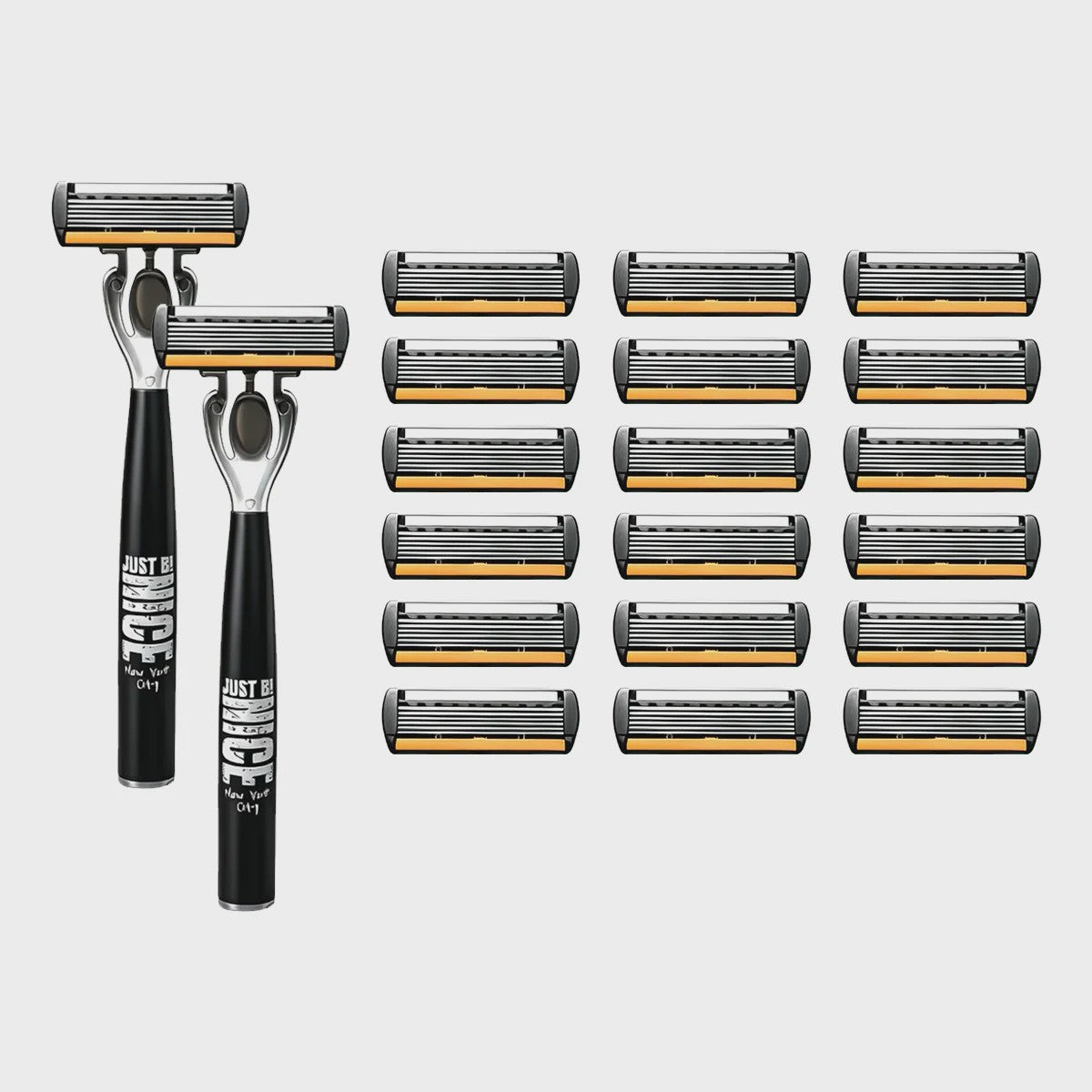 Luxe Scheerset voor Heren: 6-laags Scheermes met Aloë Vera Strip - Perfect Cadeau