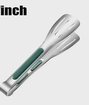 RVS Keukentang - Antislip, Vaatwasserbestendig, Grill & Barbecue Tang voor Vlees, Salade, Brood