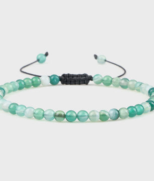 Natuurlijke 4mm Kralen Armbanden - Agate & Onyx - Yoga, Gebed & Stijlvol