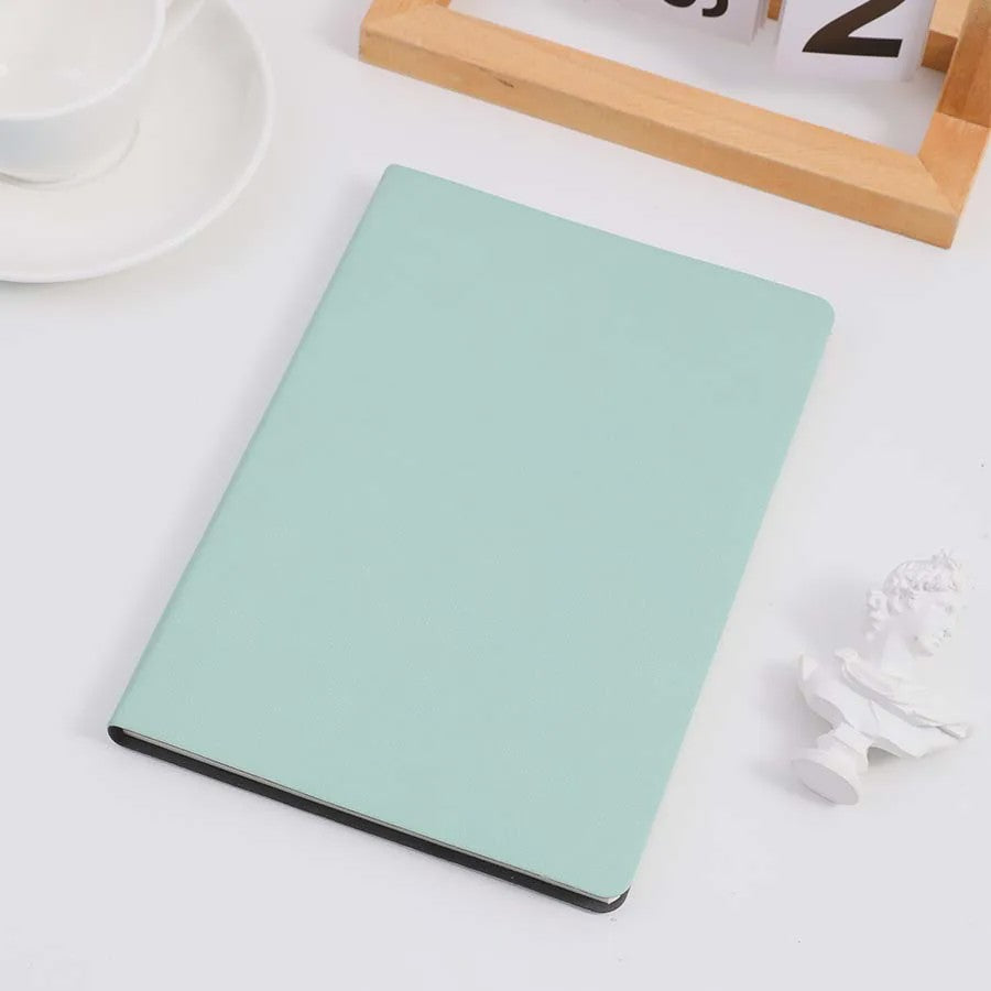 A5 Soft Leather Notitieboek - 120 Pagina's, Waterdicht & Comfortabel