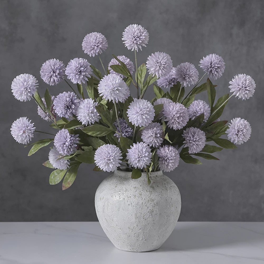 Zijden Kunstbloemen Stelen (70cm) - 4 Bloemhoofden Daisy/Paardenbloem voor Decoratie