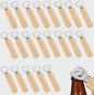Houten Flesopeners (25/50/100/200 Stuks) - Laser Graveerbaar & DIY Cadeau