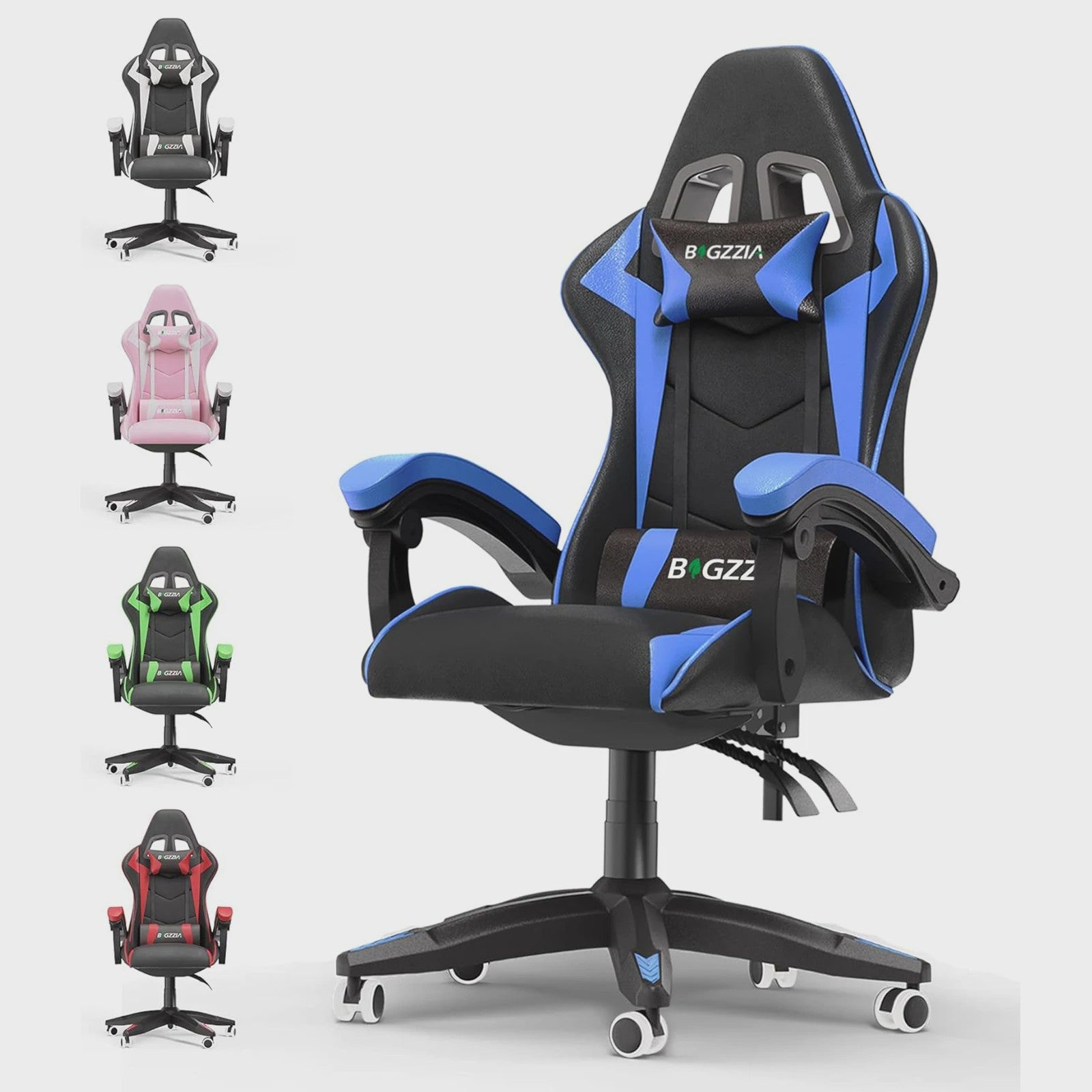 Ergonomische Gaming PC Stoel - Ademend Bureau & Computer Stoel met Lendesteun