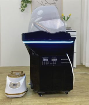 Professionele Haarspoelbak met Watercirculatie en Mobiel Ontwerp