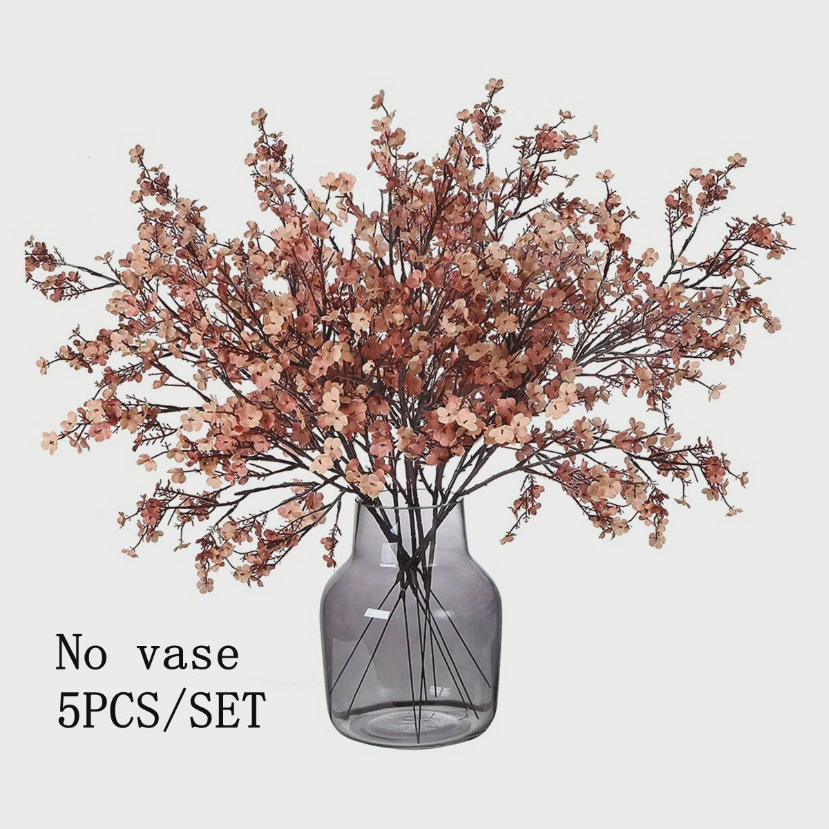 5x Kunstbloemen 'Sterrenhemel' - Decoratieve Takken voor Binnen & Buiten