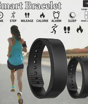 Smart Band HT30: Waterdichte LED Smartwatch met Stappenteller, Calorieënteller en Vibratiealarm